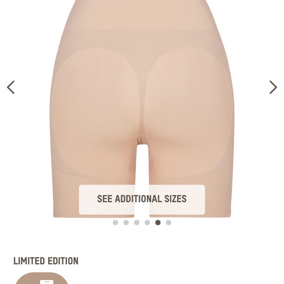 Skims shapewear short , butt enhancing, xxs, new without tags - Picture 3 of 3